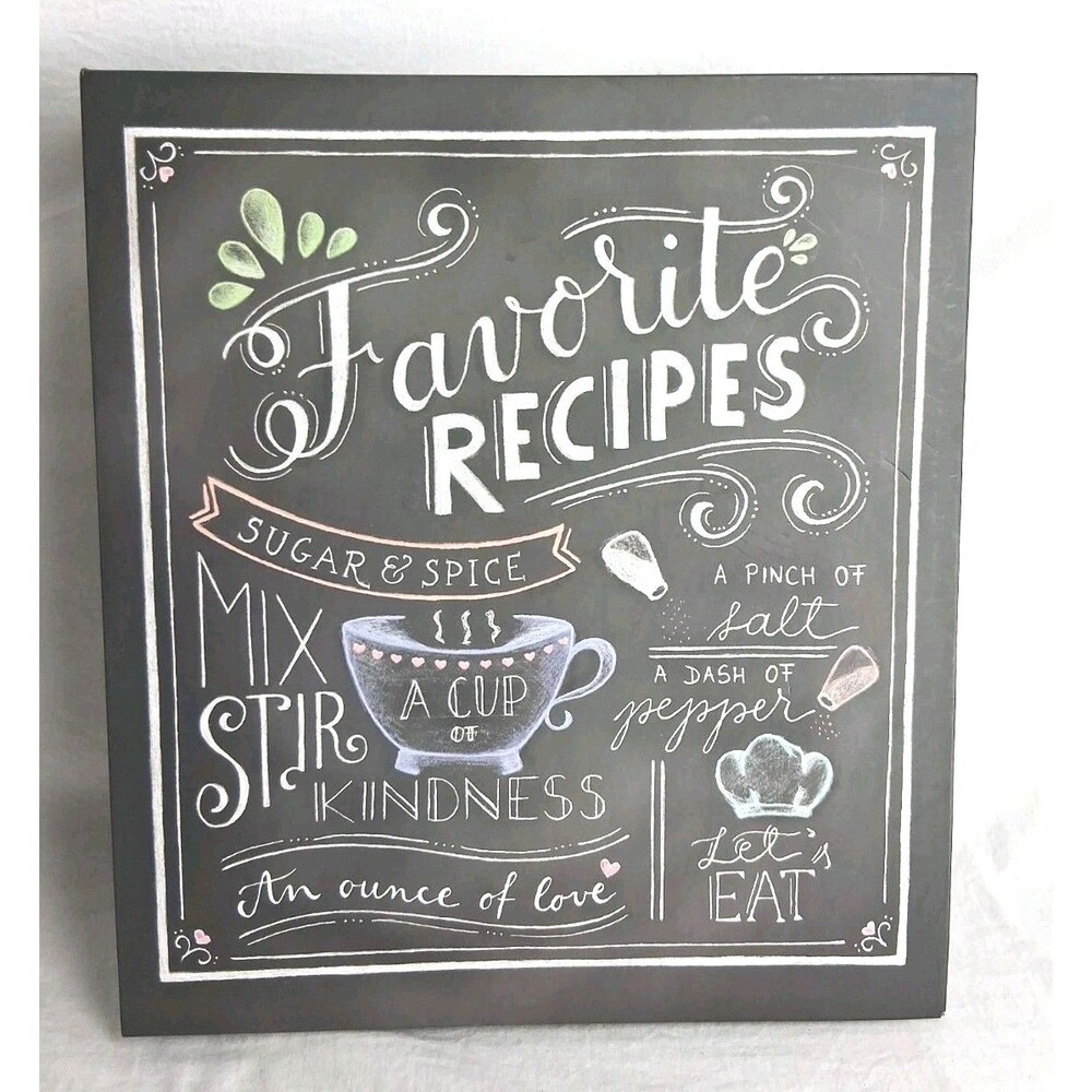 Publications International New Seasons Favorite Recipes Folder Scrapbook 3 Ring